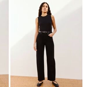 NWT Everlane The Way High Jeans Straight Leg Short